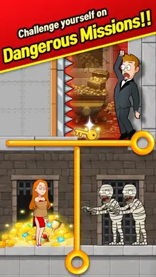 Puzzle Spy Pull the Pin android App screenshot 0