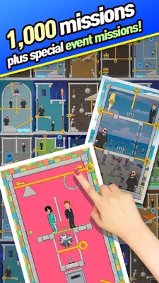 Puzzle Spy Pull the Pin android App screenshot 1